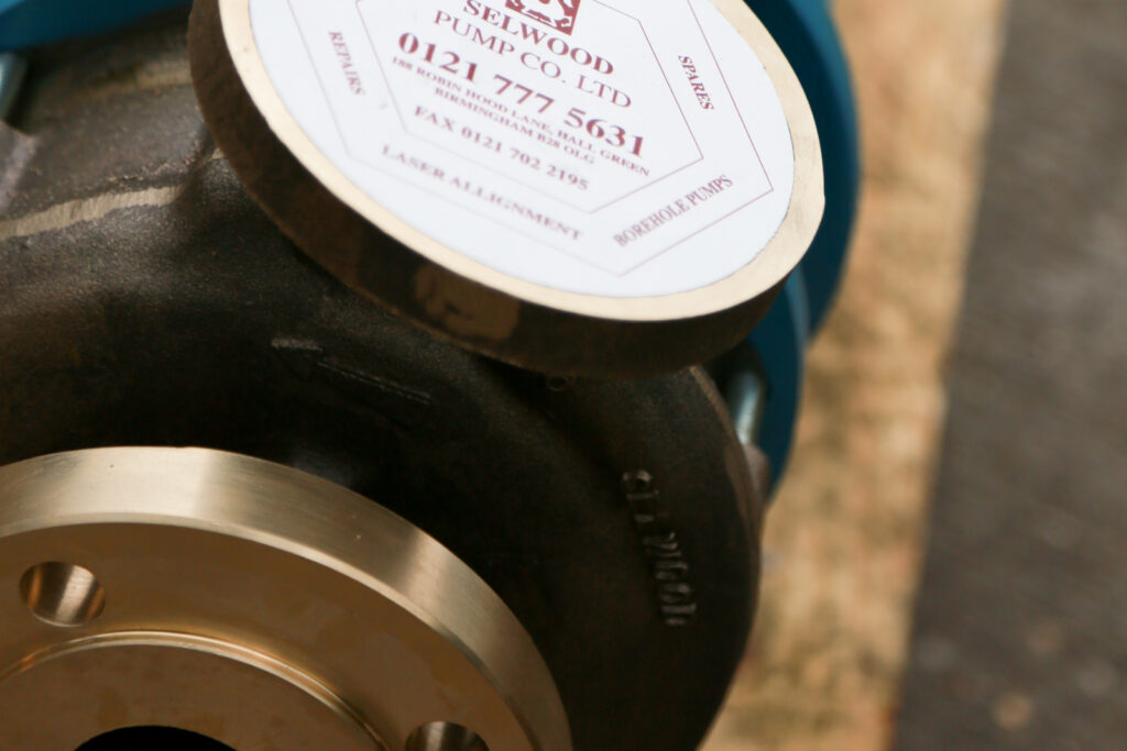 SELWOOD CENTRIFUGAL RANGE Selwood Pump Co Ltd